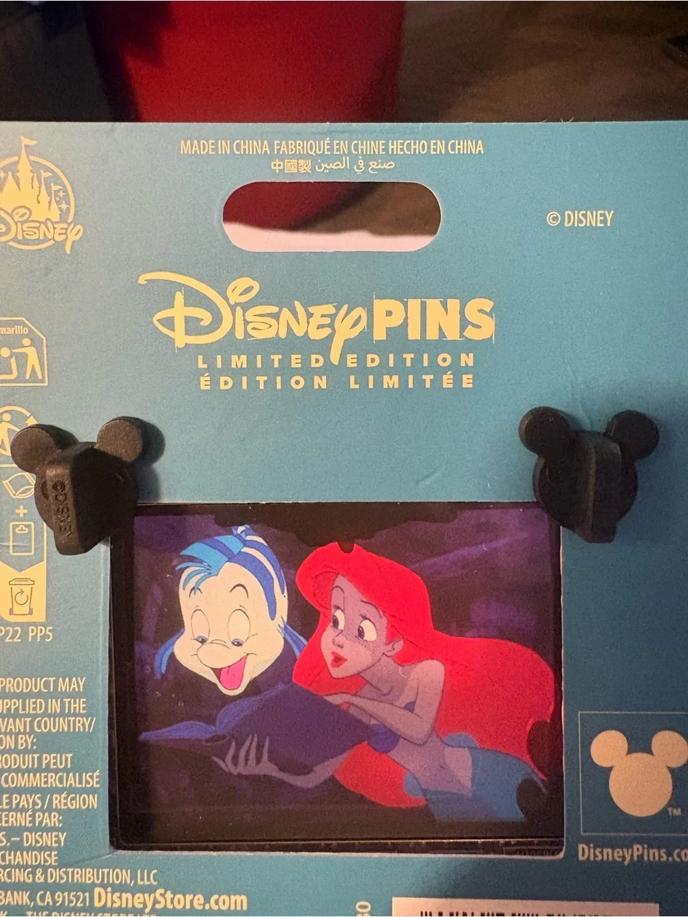 Disney D23 Expo 2026 Beyond the Magic Little Mermaid Ariel Film Frame LE Pin